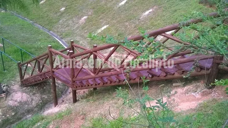 Cercas, Painéis e Escadas em Eucalipto Tratado — foto 5