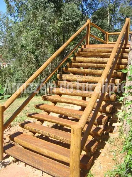 Cercas, Painéis e Escadas em Eucalipto Tratado — foto 13