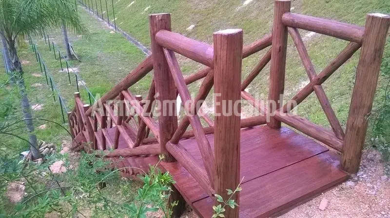 Cercas, Painéis e Escadas em Eucalipto Tratado — foto 43