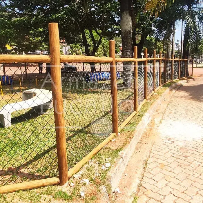 Cercas, Painéis e Escadas em Eucalipto Tratado — foto 61