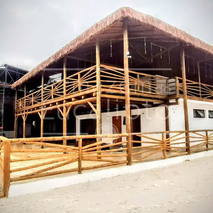 Cercas, Painéis e Escadas em Eucalipto Tratado — foto 65