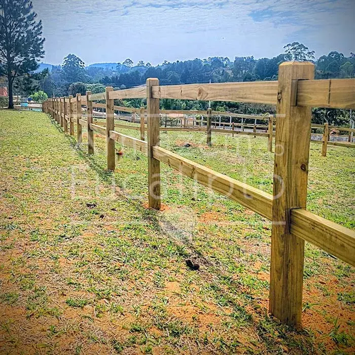 Cercas, Painéis e Escadas em Eucalipto Tratado — foto 77