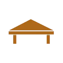 Quiosques com Cobertura