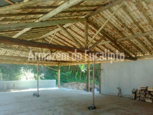 Galpão De Eucalipto Tratado. Opção Rápida, Bonita E Barata!