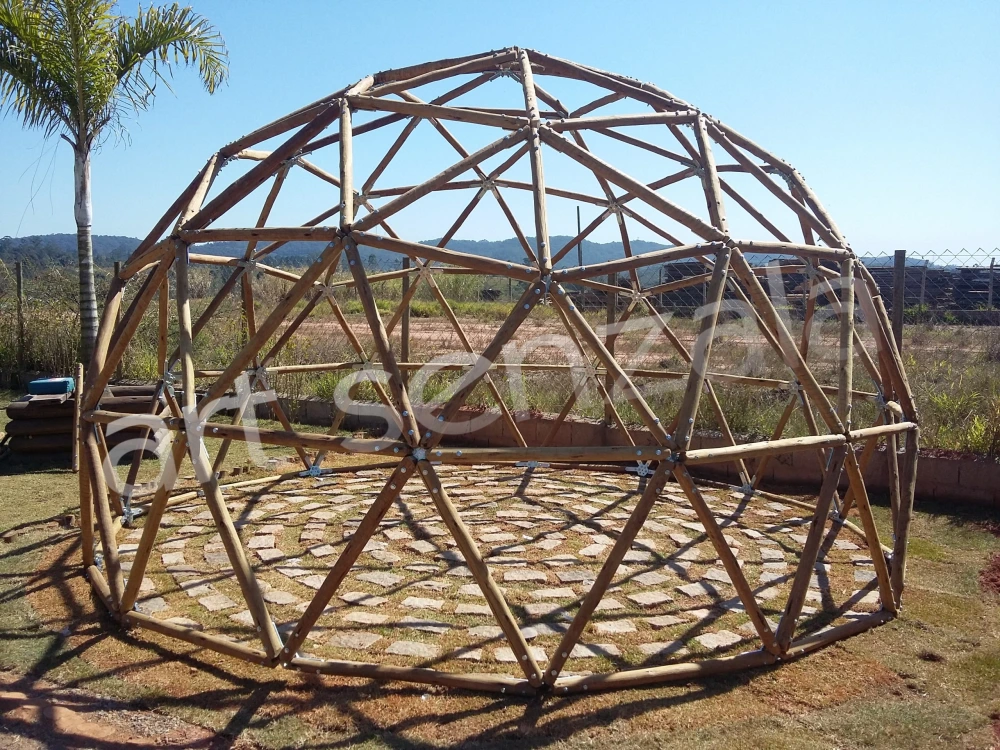 Peças Especiais Em Eucalipto Tratado - Geodésica