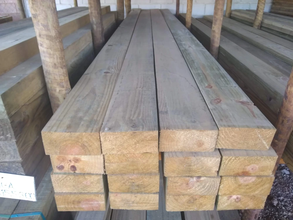 Viga Pinus Tratado 7,5x15,5cm x 3,00m