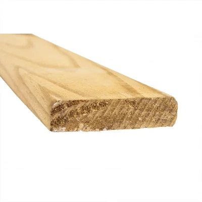 Deck Pinus Tratado Boleado 2,2x9,5cm x 3,00m