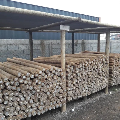 Mourão de Eucalipto Tratado 6-8cm com 3,50m de comprimento