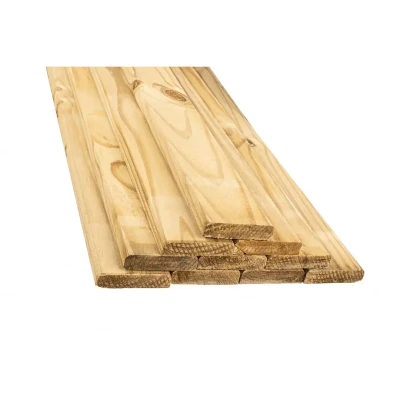 Sarrafo de Pinus Tratado 9cm com 3,00m de comprimento
