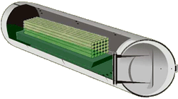Etapa 7 — Retirada da madeira da autoclave. Após a secagem, a madeira está pronta para resistir às mais severas condições.
