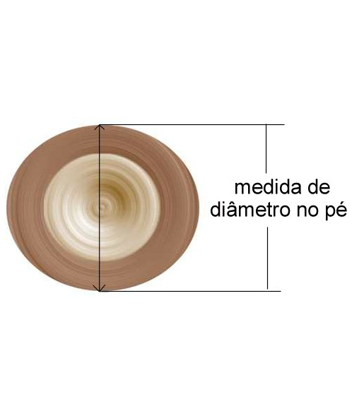 Diagrama de medida de diâmetro do eucalipto