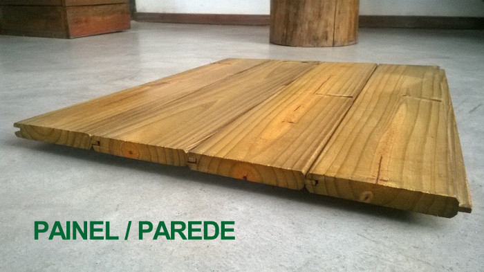 Painel de Pinus Tratado