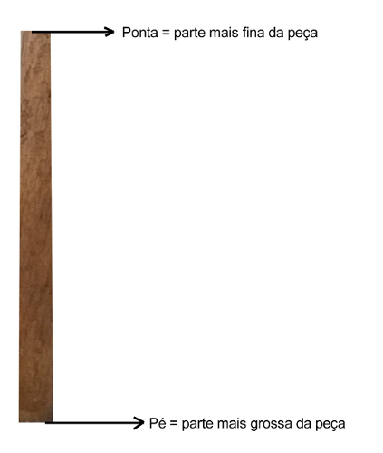 Diagrama de pé de ponta do eucalipto