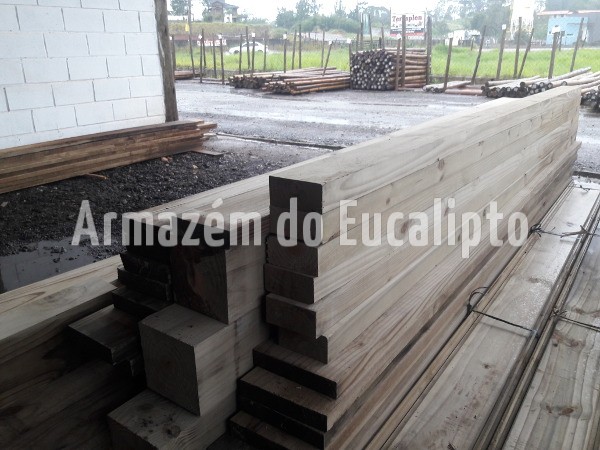 Tábuas e Vigas de Pinus Tratado