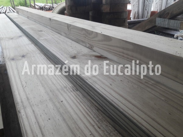 Tábuas e Vigas de Pinus Tratado